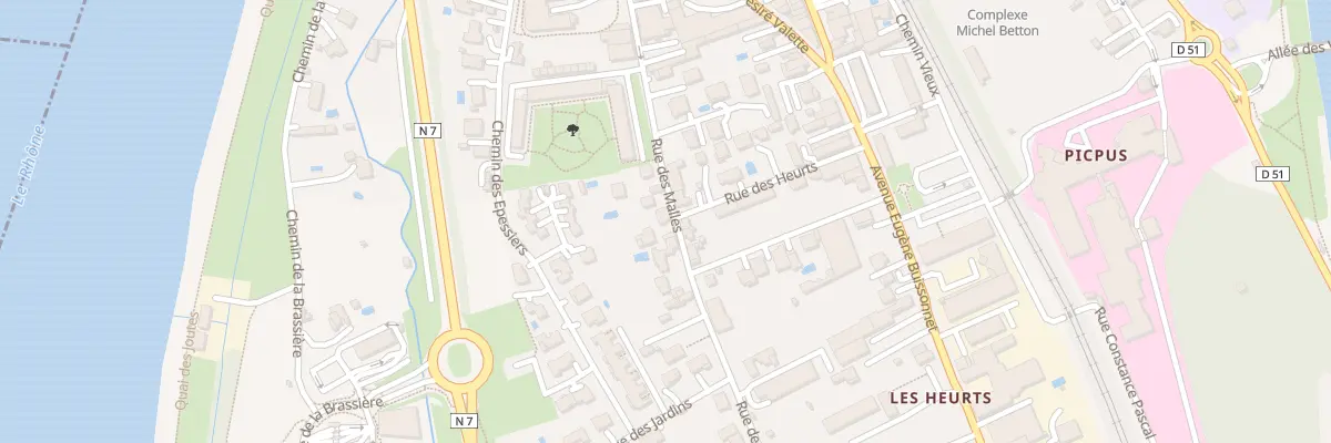 Plan du 20 Rue des Malles à Saint-Vallier