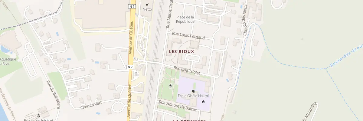 Plan du 9001 Imm Les Melezes à Saint-Vallier