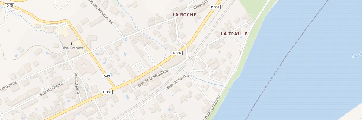 Plan du 16 Rue de la Félodière à Ampuis
