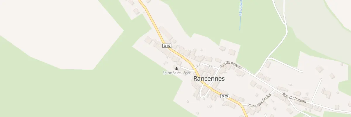 Plan du 96 Rue de Givet à Rancennes