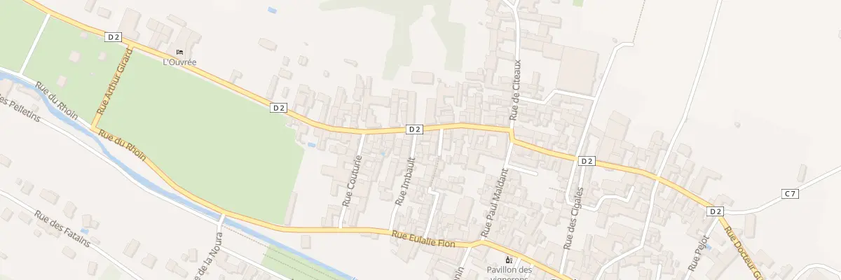 Plan du 12 Rue Imbault à Savigny-lès-Beaune