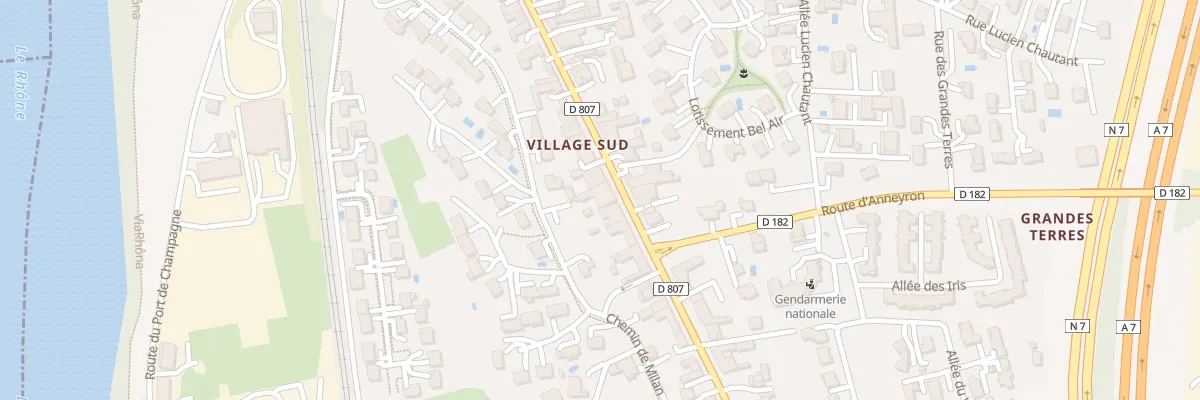 Plan du 62 Rue de Marseille à Saint-Rambert-d’Albon