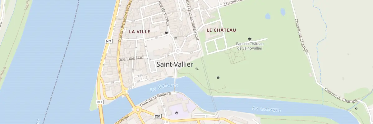 Plan du 2 Rue des Terrasses à Saint-Vallier
