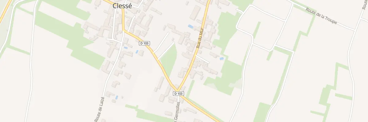 Plan du 264 Rue du Mur à Clessé