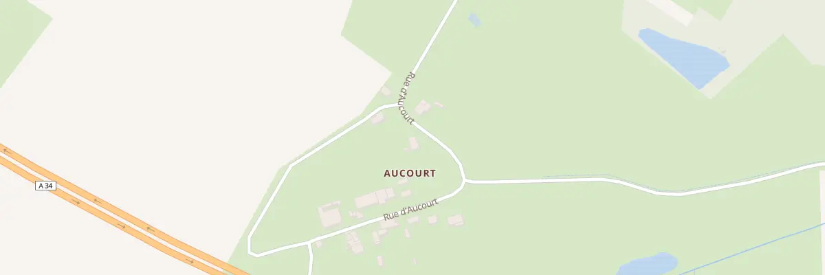 Plan du 9 Che d’Aucourt à Vivier-au-Court