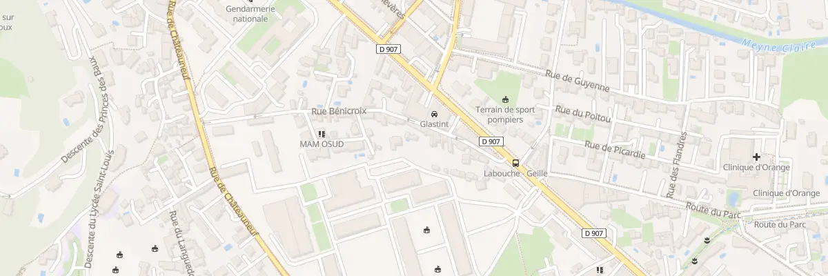 Plan du 149 Rue Bénicroix à Orange