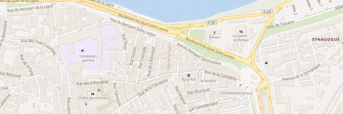 Plan du 121 Rue Carreterie à Avignon