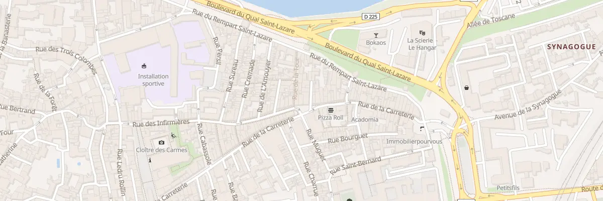 Plan du 123 Rue Carreterie à Avignon