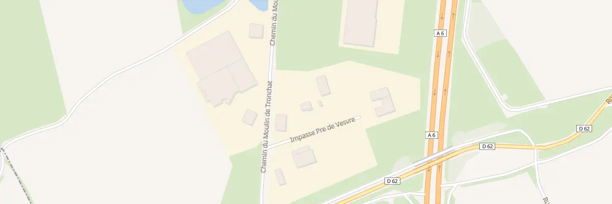 Plan du 3 Imp Pre de Vesvre à Demigny