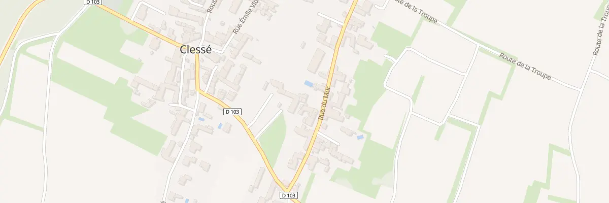 Plan du 220 Rue du Mur à Clessé
