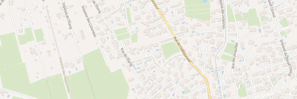 Plan du 158 Rue des Papes à Orange
