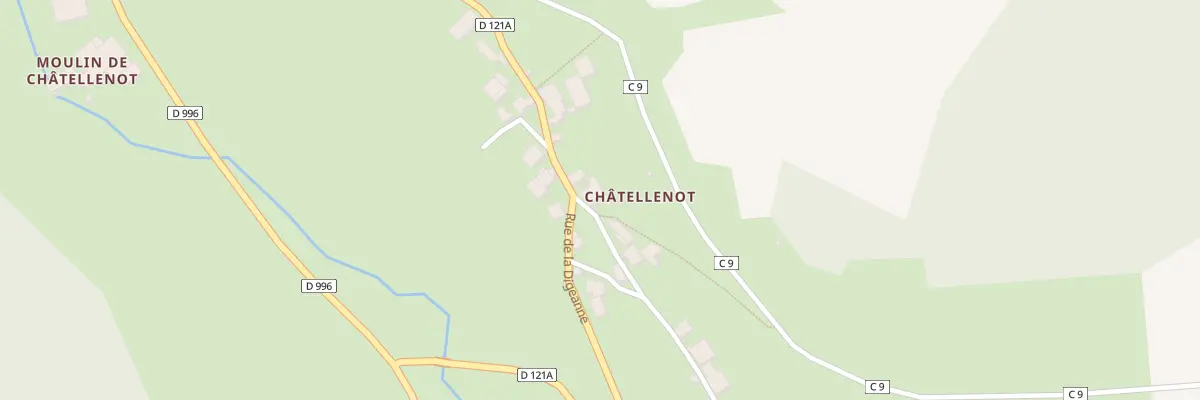 Plan du 1 Che du Réservoir à Terrefondrée