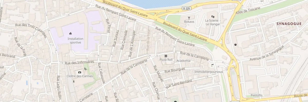 Plan du 125 Rue Carreterie à Avignon