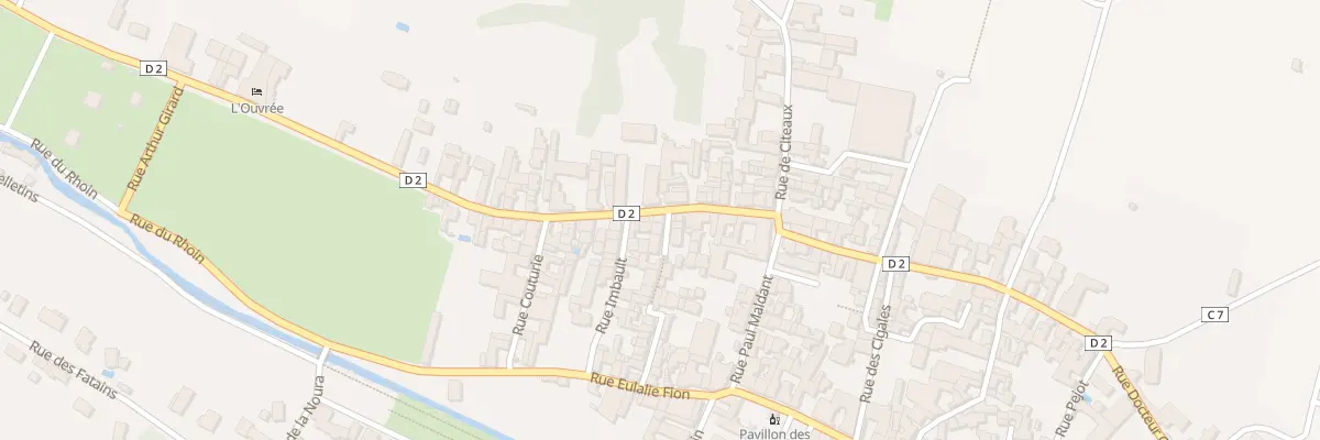 Plan du 9 Rue de Bourgogne à Savigny-lès-Beaune