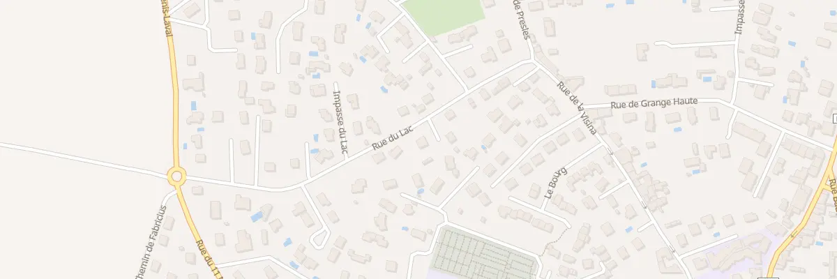 Plan du 9 Rue du Lac à Irigny