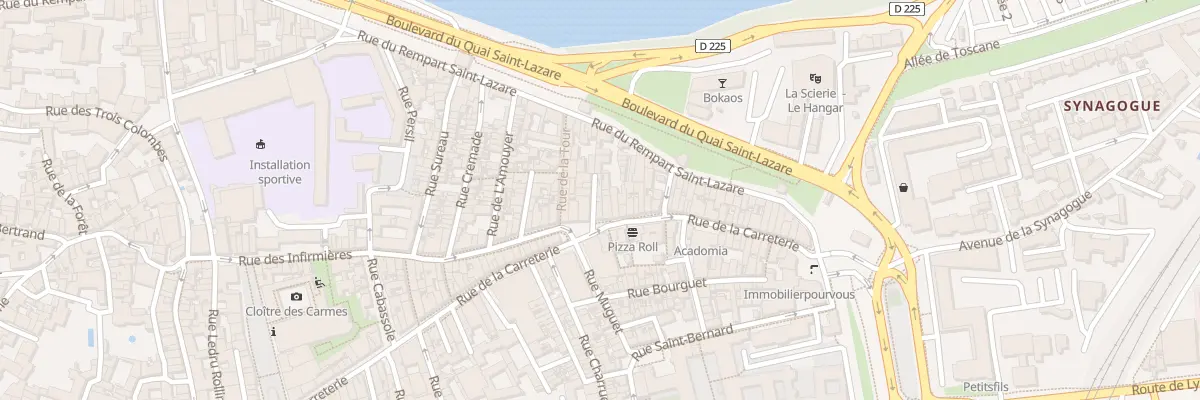 Plan du 135 Rue Carreterie à Avignon