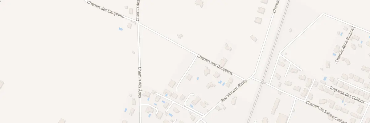 Plan du 2 Che des Dauphins à Loriol-sur-Drôme