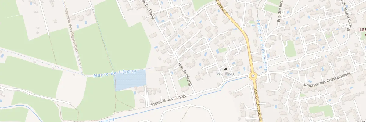 Plan du 615 Rue de l’Étang à Orange