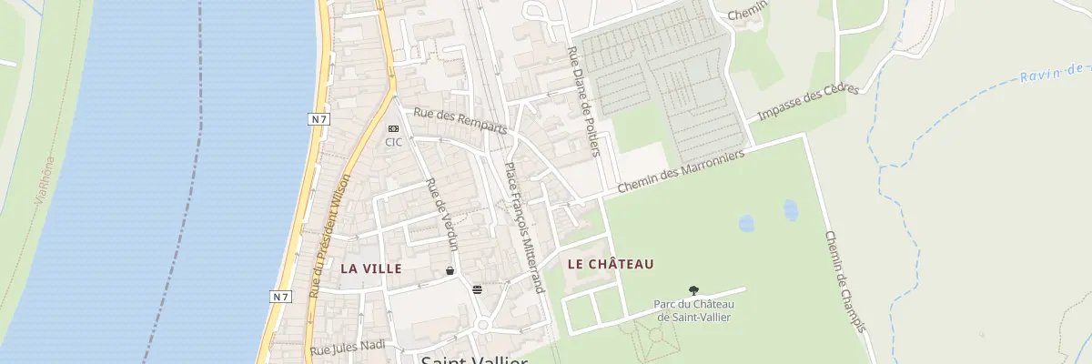 Plan du 7 Rue Tortue à Saint-Vallier