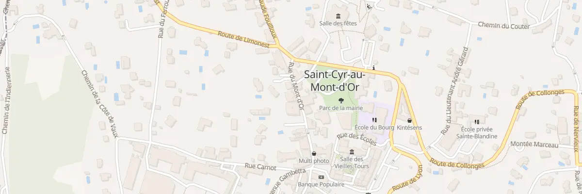 Plan du 19 Rue du Mont d’Or à Saint-Cyr-au-Mont-d’Or