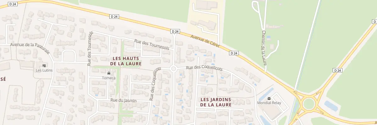 Plan du 21 Rue des Coquelicots à Saint-Martin-de-Crau