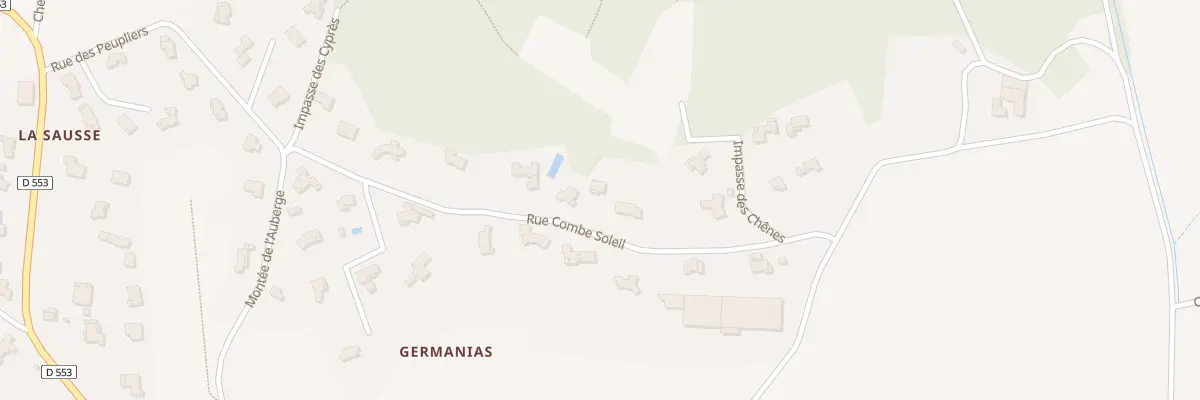 Plan du 5188 Germanias à Valaurie