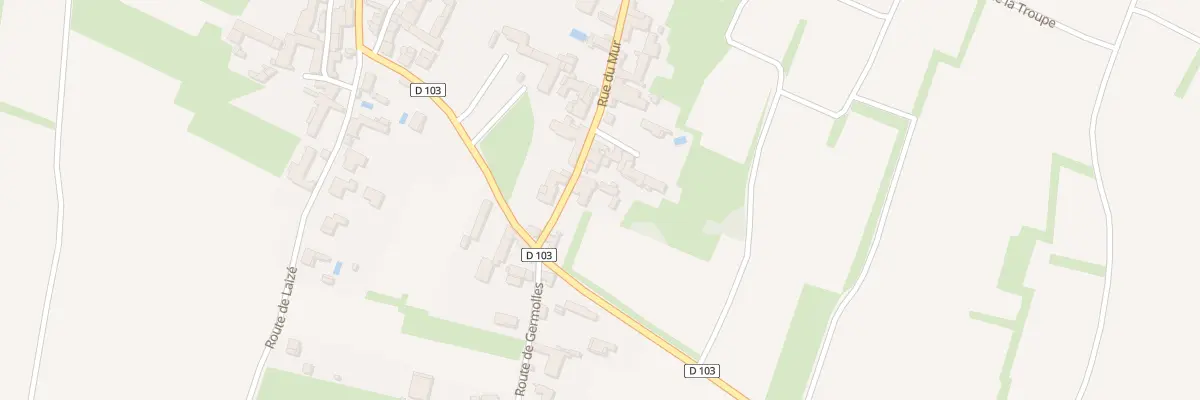 Plan du 305 Rue du Mur à Clessé