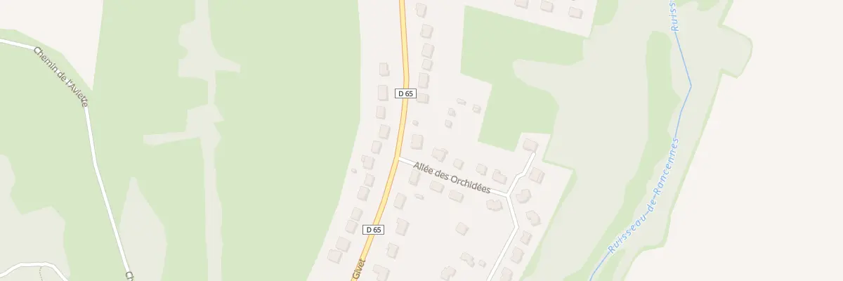 Plan du 31 Rue de Givet à Rancennes