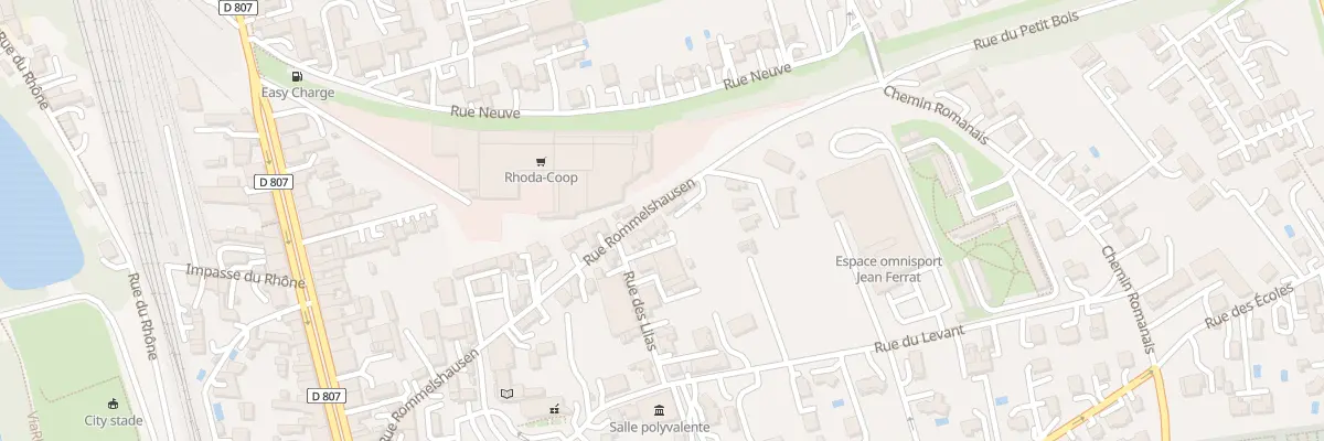 Plan du 20 Rue de Rommelshausen à Saint-Rambert-d’Albon