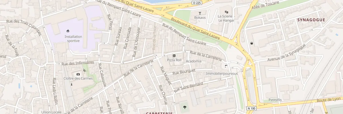 Plan du 2 Rue du Puits à Avignon