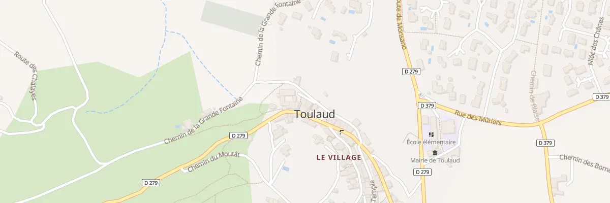 Plan du 125 Rue de l’Église à Toulaud