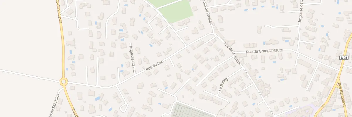 Plan du 5 Rue du Lac à Irigny