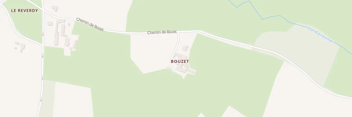 Plan du 467 Che de Bozet à Bohas-Meyriat-Rignat