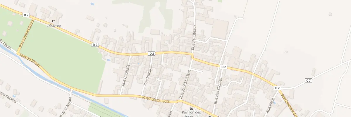Plan du 5 Rue de Bourgogne à Savigny-lès-Beaune