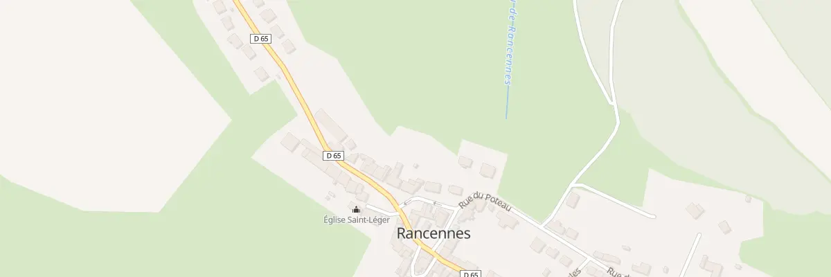 Plan du 8 Pl de l’Eglise à Rancennes