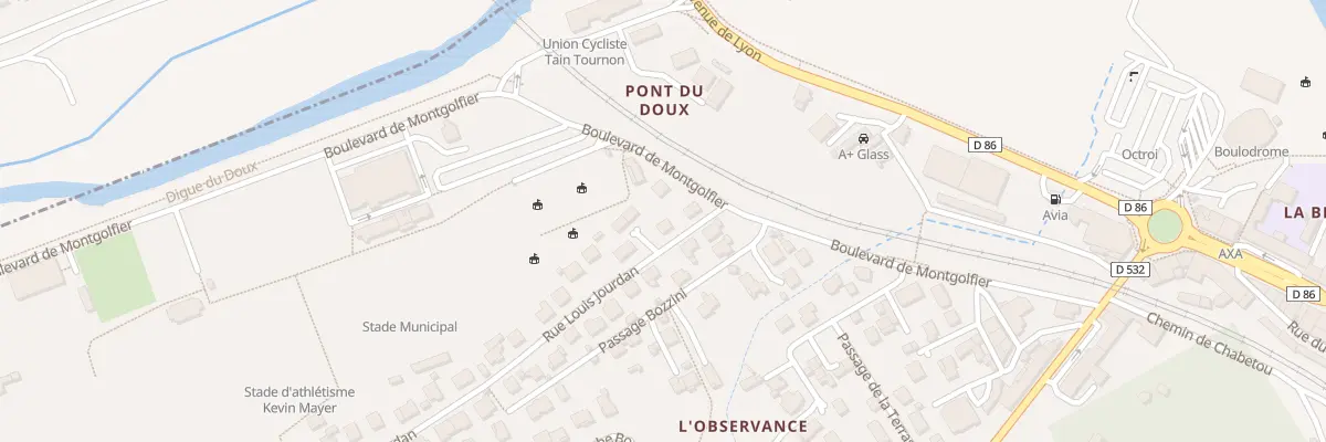 Plan du 4 Rue Louis Jourdan à Tournon-sur-Rhône