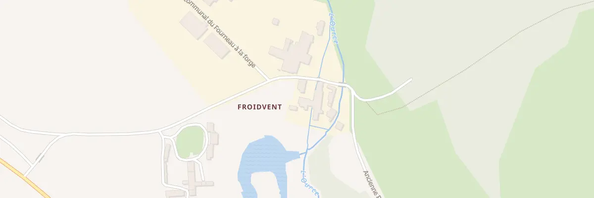 Plan du 1 Rue de Froidvent à Leuglay