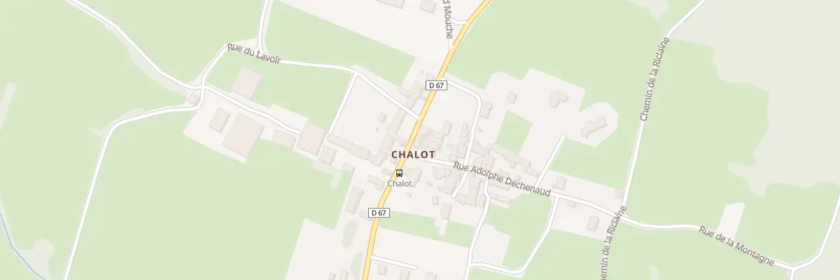 Plan du 12A Rue Adolphe Dechenaud à Nanton