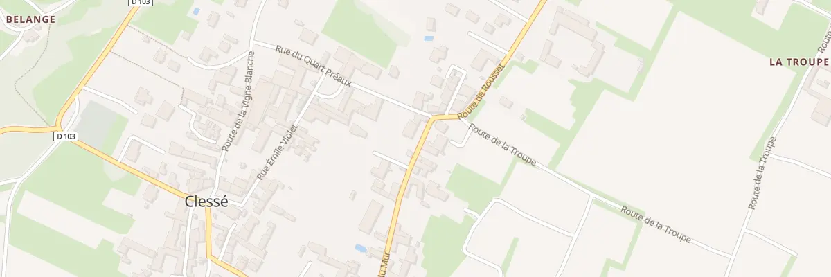Plan du 26 Rue du Mur à Clessé