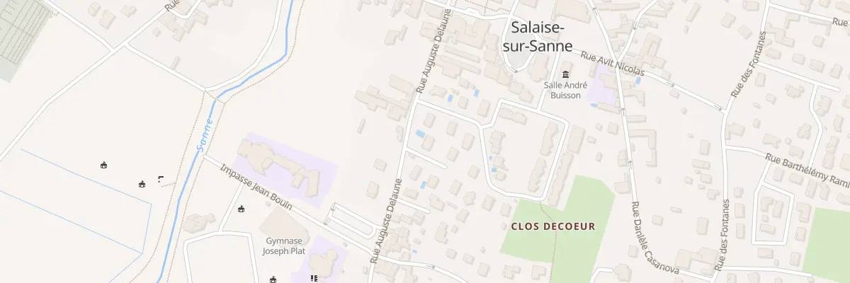 Plan du 1 Imp Claude Monnet à Salaise-sur-Sanne