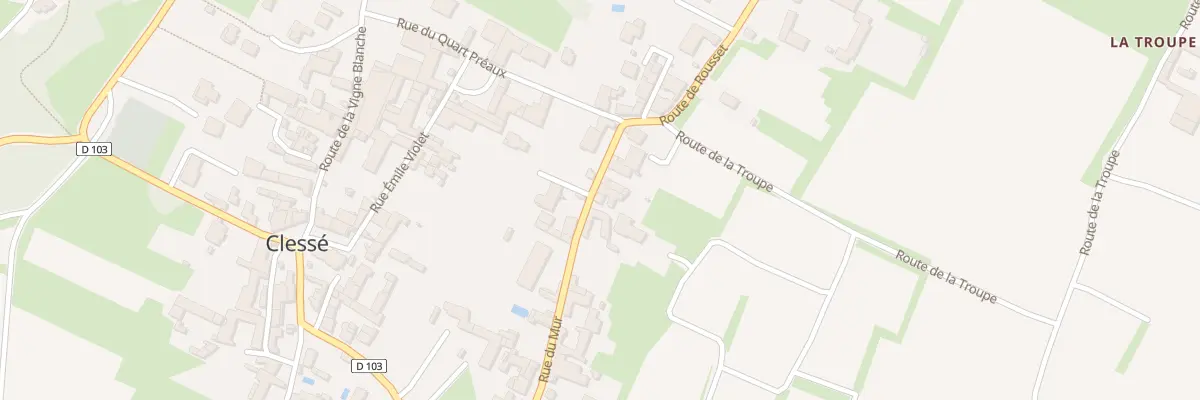 Plan du 67 Rue du Mur à Clessé