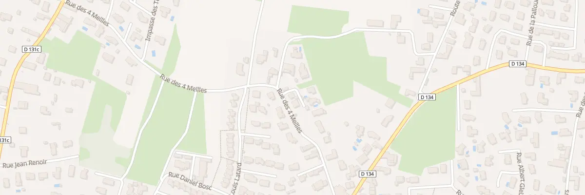 Plan du 228 Rue des Quatre Meilles à Roussillon