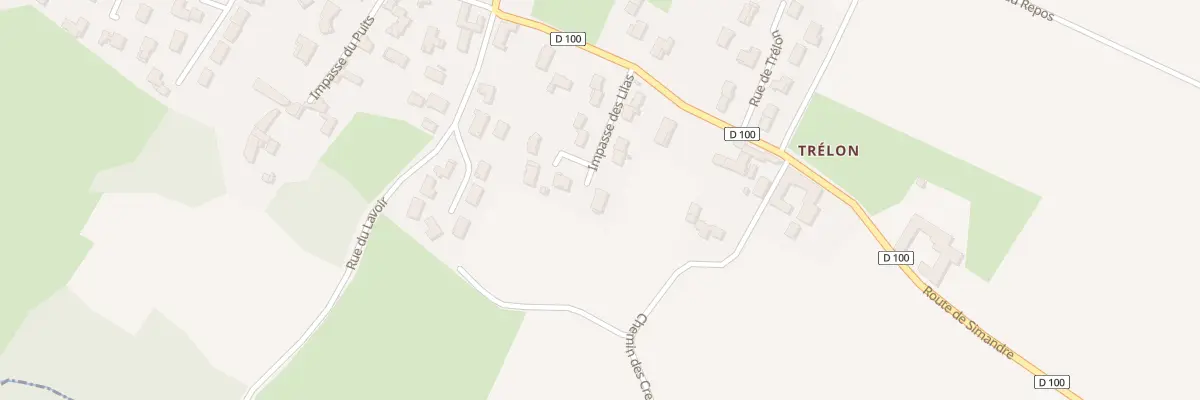 Plan du 97 Imp des Lilas à Peyzieux-sur-Saône