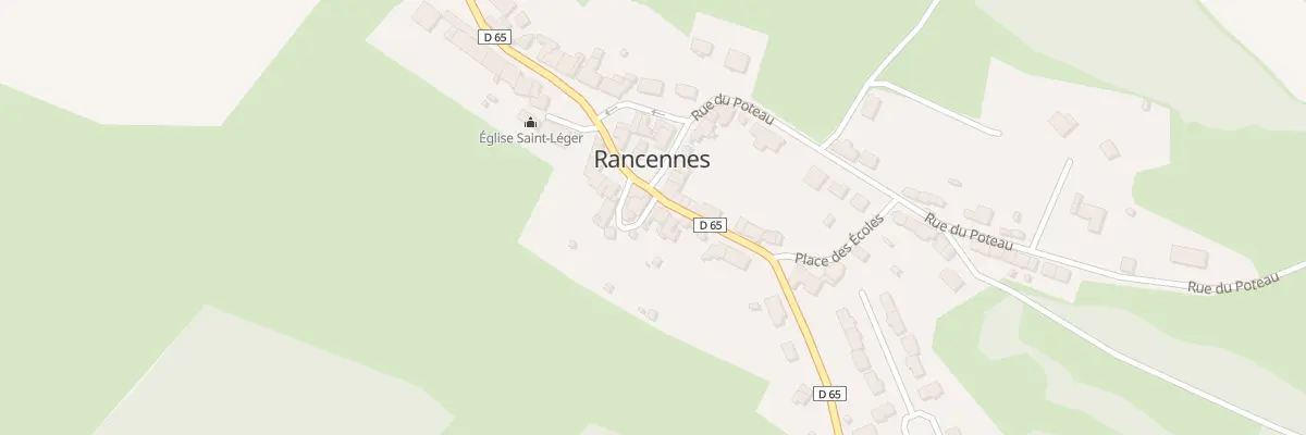 Plan du 2 Rue des Ecoles à Rancennes