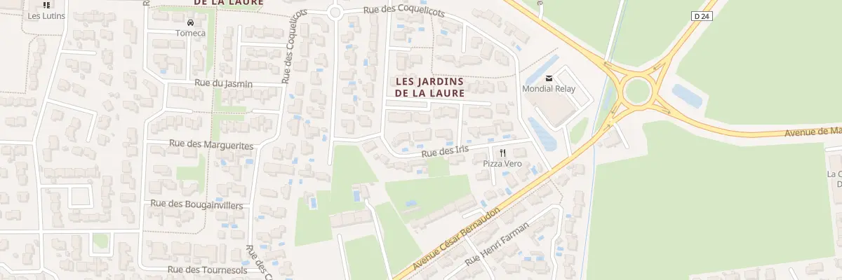Plan du 22 Rue des Iris à Saint-Martin-de-Crau