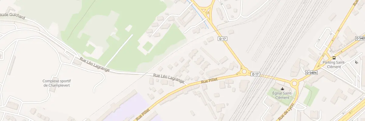 Plan du 4B Rue Léo Lagrange à Mâcon