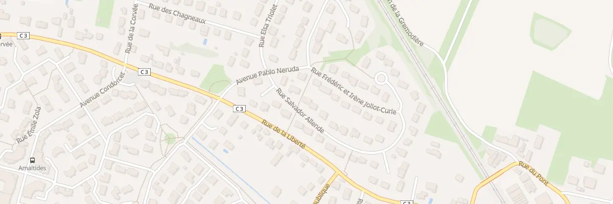 Plan du 5 Rue Salvador Allende à Châtenoy-le-Royal
