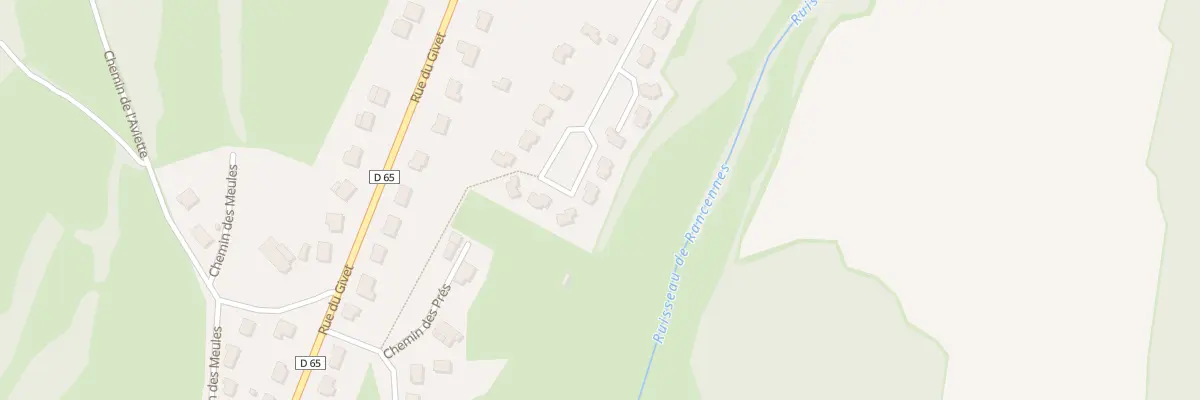 Plan du 11 All Pantagruel à Rancennes