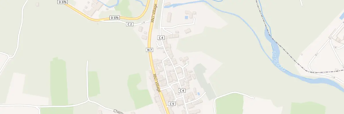 Plan du 9220 Rte Impériale à Auberives-sur-Varèze