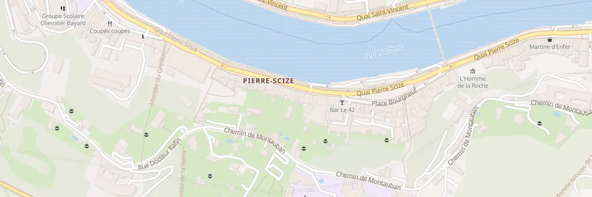 Plan du 32 Quai Pierre Scize à Lyon 9e Arrondissement